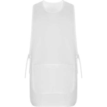 Delantal ARZAK en color blanco para personalizar con tu logo, nombre o foto