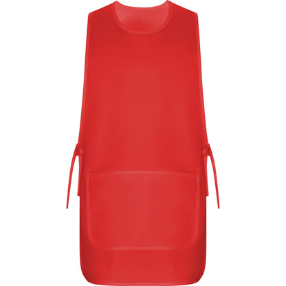 Delantal ARZAK personalizable online — rojo, taller en Madrid