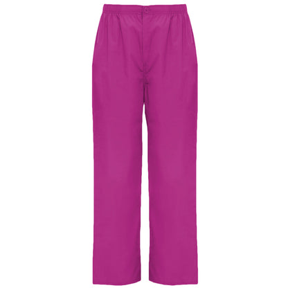 Pantalón VADEMECUM en color violeta — estampación y bordado de tu diseño