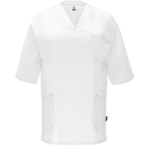 Casaca PANACEA en color blanco para personalizar con tu logo, nombre o foto