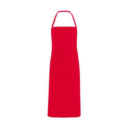 Delantal DUCASSE personalizable online — rojo, taller en Madrid