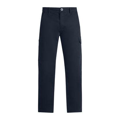 Pantalón FONTA en color marino, personalización a medida en Gráficas Hugo