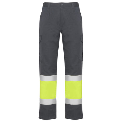 Alta Visibilidad NAOS en color plomo/amarillo fluor para personalizar con tu logo, nombre o foto