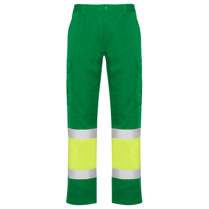 Alta Visibilidad NAOS en color verde jardín/amarillo flúor, personalización a medida en Crea41
