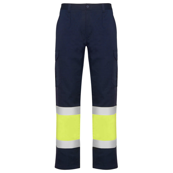 Alta Visibilidad NAOS en color marino/amarillo fluor — estampación y bordado de tu diseño