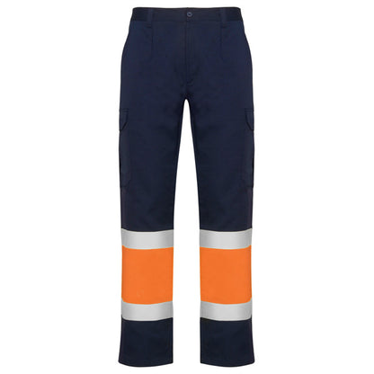Alta Visibilidad NAOS personalizable online — marino/naranja fluor, taller en Madrid
