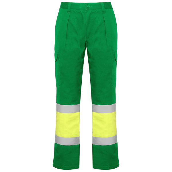 Alta Visibilidad SOAN en color verde jardín/amarillo flúor, personalización a medida en Crea41