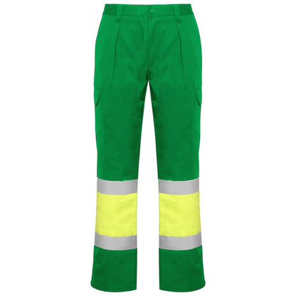 Alta Visibilidad SOAN en color verde jardín/amarillo flúor, personalización a medida en Crea41
