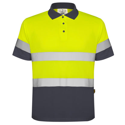 Alta Visibilidad POLARIS en color plomo/amarillo fluor, personalización a medida en Crea41