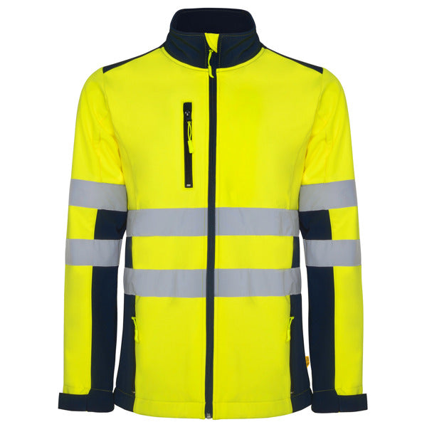 Alta Visibilidad ANTARES en color marino/amarillo fluor, personalización a medida en Crea41