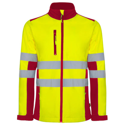 Alta Visibilidad ANTARES personalizable online — rojo laboral/amarillo flúor, taller en Madrid