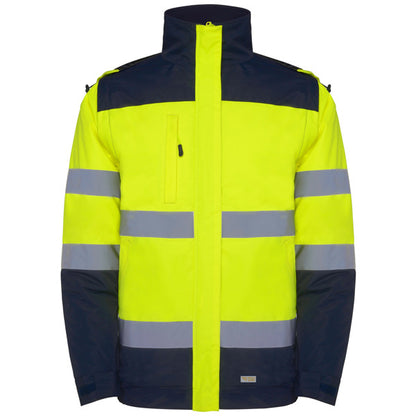Alta Visibilidad EPSYLON personalizable online — marino/amarillo fluor, taller en Madrid
