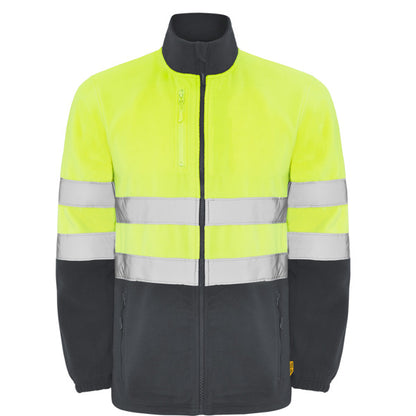 Alta Visibilidad ALTAIR en color plomo/amarillo fluor, personalización a medida en Crea41