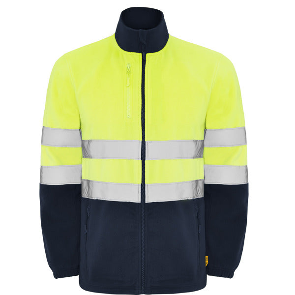 Alta Visibilidad ALTAIR personalizable online — marino/amarillo fluor, taller en Madrid