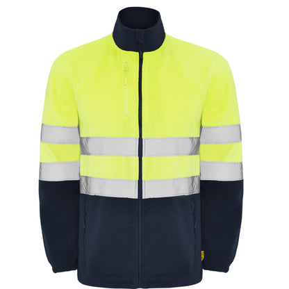 Alta Visibilidad ALTAIR personalizable online — marino/amarillo fluor, taller en Madrid