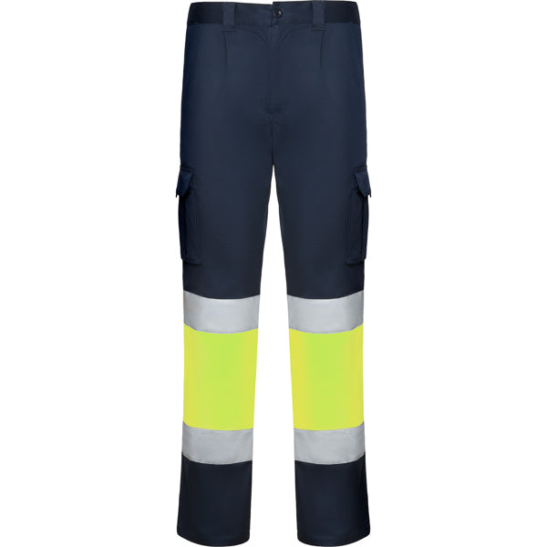 Alta Visibilidad DAILY STRETCH HV en color marino/amarillo fluor, personalización a medida en Crea41