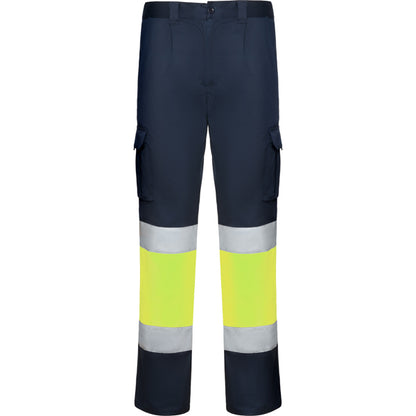 Alta Visibilidad DAILY STRETCH HV en color marino/amarillo fluor, personalización a medida en Crea41