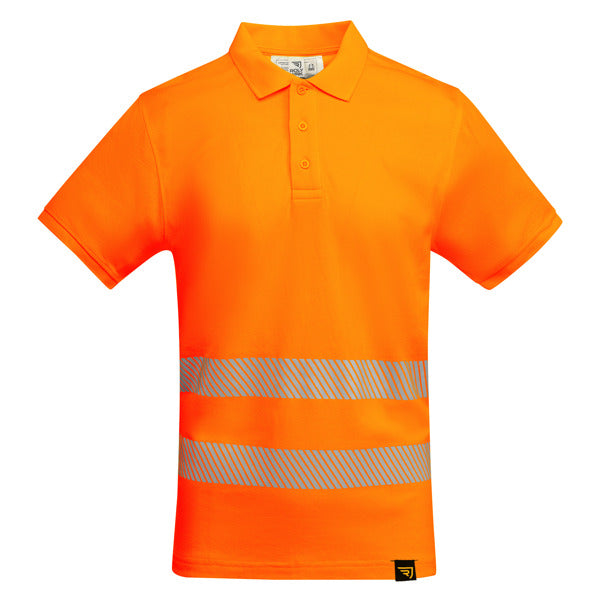 Alta Visibilidad ATRIO en color naranja fluor, personalización a medida en Crea41