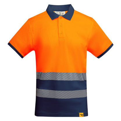 Alta Visibilidad ATRIO en color marino/naranja fluor, personalización a medida en Crea41