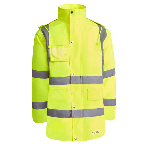 Alta Visibilidad MERAK personalizable online — amarillo fluor, taller en Madrid