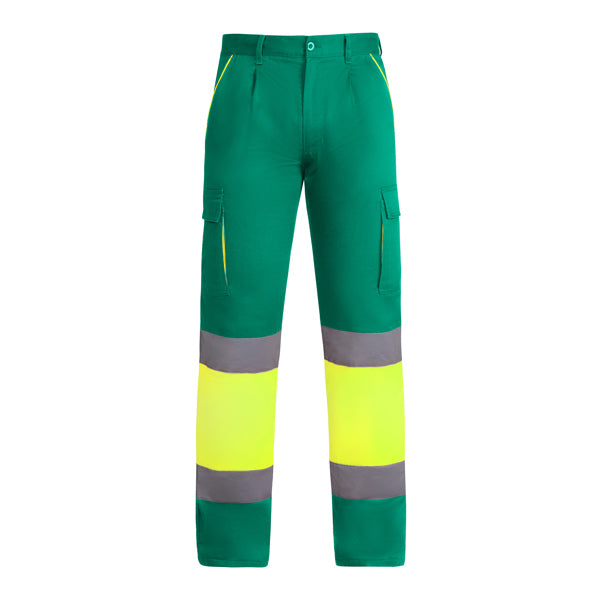 Alta Visibilidad ENIX en color verde jardín/amarillo flúor para personalizar con tu logo, nombre o foto