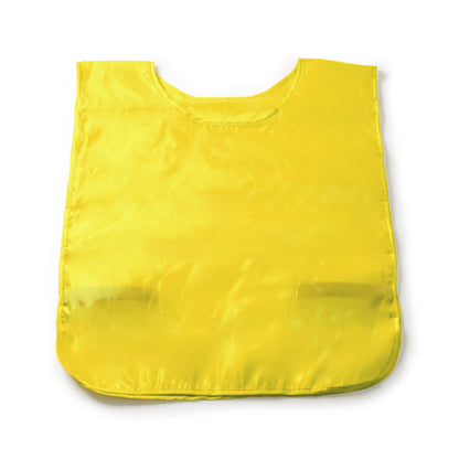 Petos Deportivos DALIC en color amarillo para personalizar con tu logo, nombre o foto