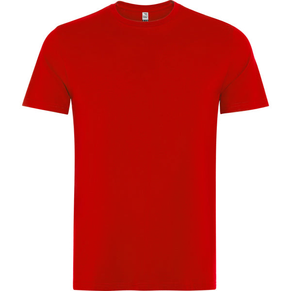 Camiseta KUTTA en color rojo, personalización a medida en Gráficas Hugo