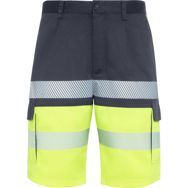 Alta Visibilidad LADA en color plomo/amarillo fluor — estampación y bordado de tu diseño