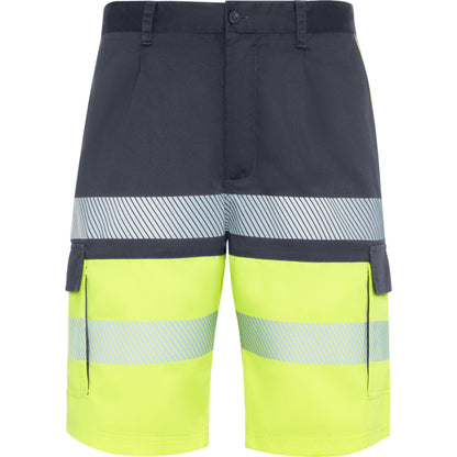 Alta Visibilidad LADA en color plomo/amarillo fluor — estampación y bordado de tu diseño